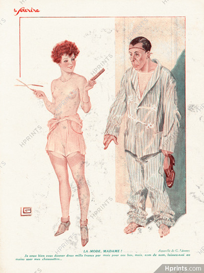Georges Léonnec 1929 La Mode, Madame