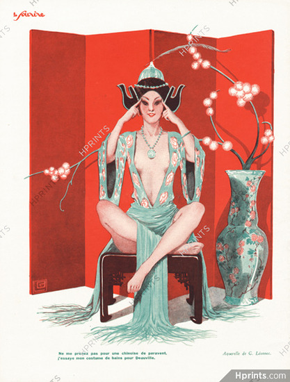 Léonnec 1929 Chinese, Topless