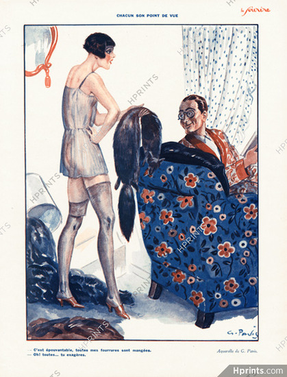 Georges Pavis 1929 Furs