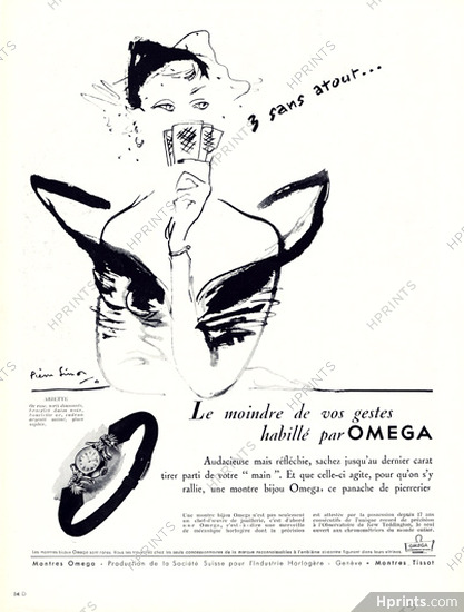 Omega 1950 Modèle Ariette, Pierre Simon