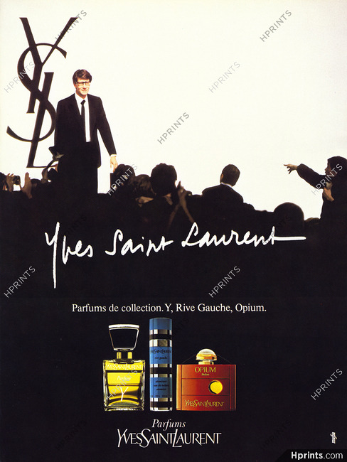 Yves Saint Laurent (Perfumes) 1983 Y, Rive Gauche, Opium