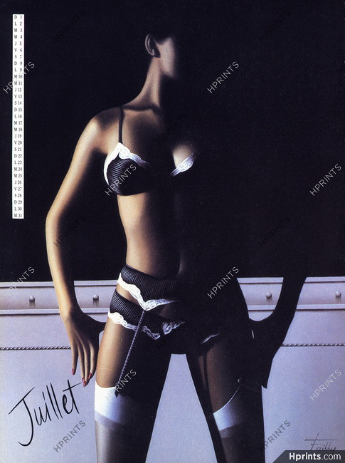 Les Folies d'Elodie (Lingerie) 1984 Stockings, Garters
