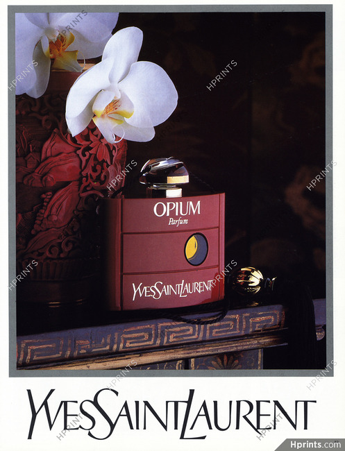Yves Saint Laurent (Perfumes) 1987 Opium