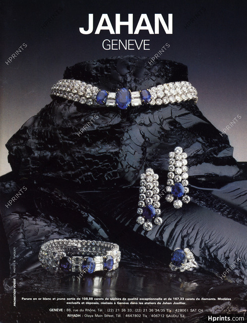 Jahan, Geneve 1987 High Jewelry