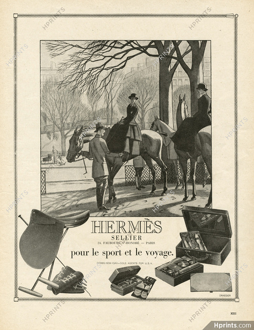 Hermès 1925 Toiletries Bag, Saddle, Amazone, Maurice Taquoy