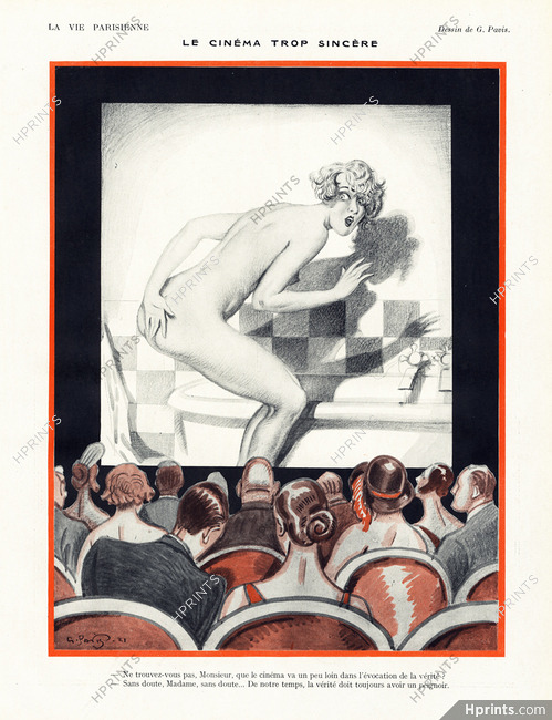 Le Cinéma Trop Sincère, 1921 - Georges Pavis