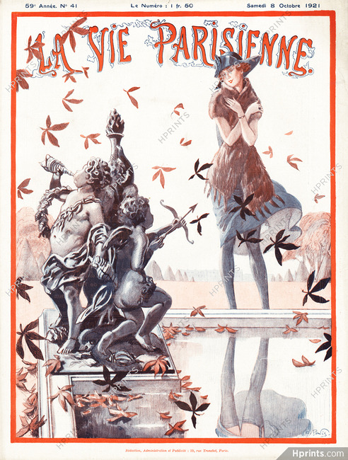 Georges Pavis 1921 Eros, La Vie Parisienne cover