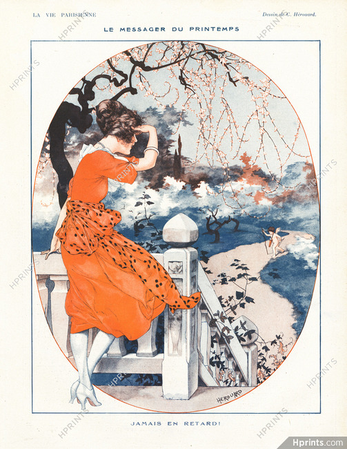 Hérouard 1921 Le Messager du Printemps, Angel