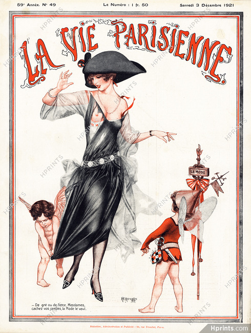 Hérouard 1921 La Mode, La Vie Parisienne cover