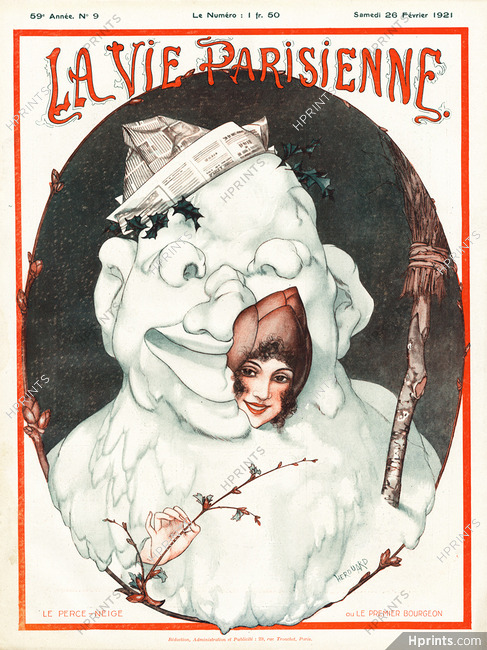 Hérouard 1921 Le Perce-Neige, Snowman