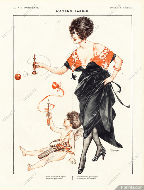 Hérouard 1921 L'Amour Badine