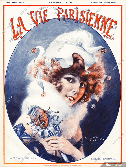 Maurice Millière 1921 La Fée aux Grelots - Reine du Carnaval