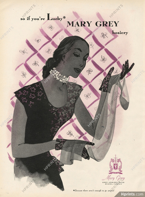 Mary Grey Hosiery (Hosiery, Stockings) 1945