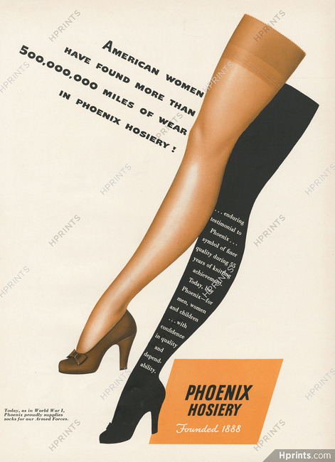Phoenix (Hosiery, Stockings) 1943