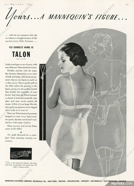 Talon (Girdles) 1934