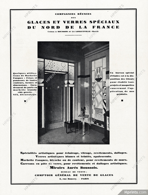 Miroirs Aurés Boissois 1930 Art Deco