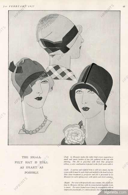 Le Monnier 1927 Small Felt Hats