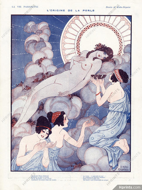 Kuhn-Régnier 1921 L'Origine de la Perle Nudity Mythology