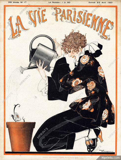 René Vincent 1921 La Vie Parisienne cover
