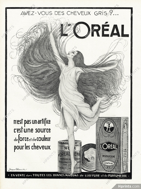 L'Oréal 1921 Colorant, Jean Claude