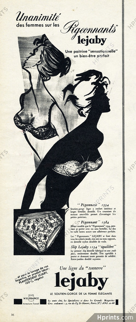 Lejaby 1960 Brassiere