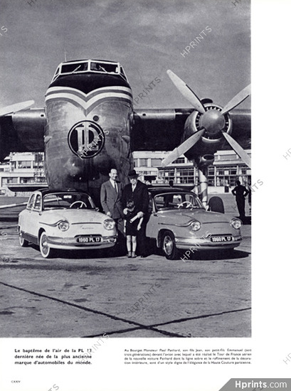 Panhard & Levassor 1959 PL17, Au Bourget, Mr Paul Panhard