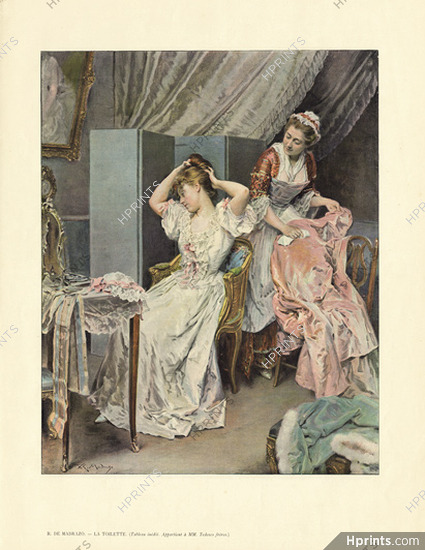 R. de Madrazo 1896 La Toilette