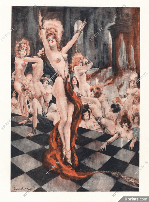 Henry Sebastian 1935 Oriental Nudes