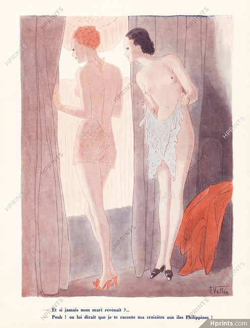 Armand Vallée 1935 Lesbians