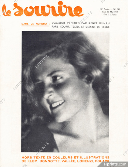 Germaine Krull 1935 Le Sourire