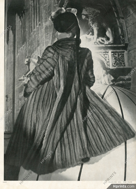 Weil 1938 Fur Coat, Photo Horst