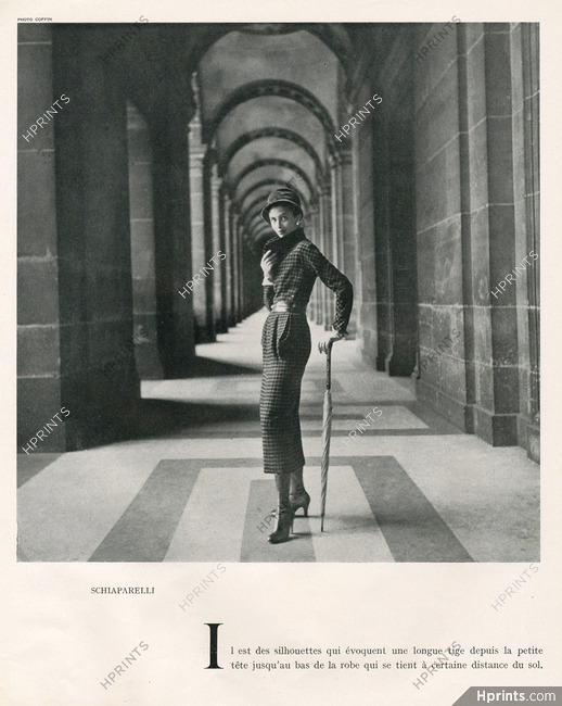 Schiaparelli 1948 Photo Clifford Coffin