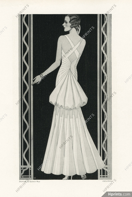 Chanel 1931 Evening Gown, Dynevor Rhys — Clipping