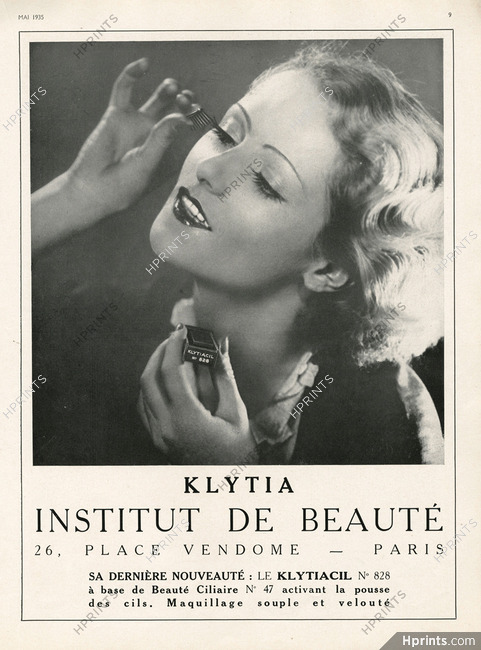 Klytia 1935 Klytiacil, Making-Up