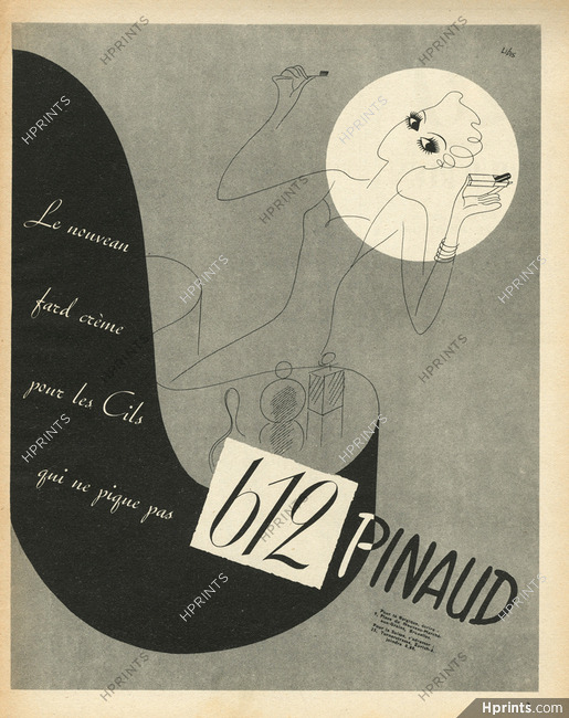 Pinaud (Cosmetics) 1938 Fard pour les Cils, Libis