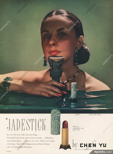 Chen Yu 1947 "Jadestick" Milton Schepps Jewels, Photo John Rawlings