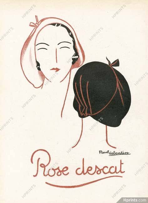 Rose Descat 1930 Paul Valentin