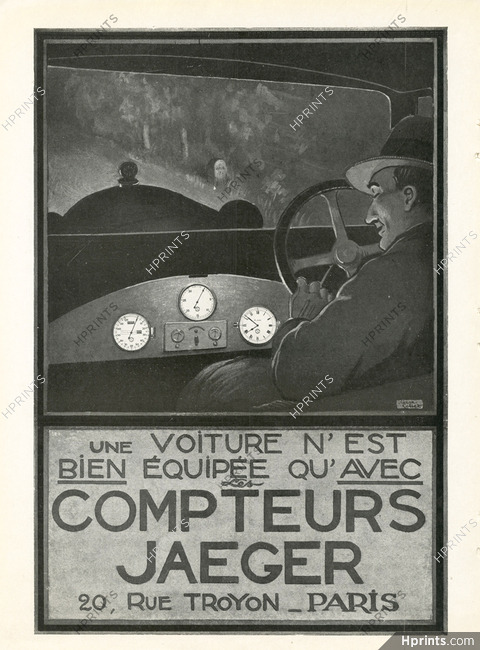 Compteurs Jaeger 1923 Meter Compteur Pierre Collet