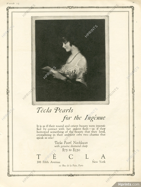 Técla (Pearls) 1918 Necklace