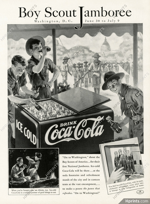Coca-Cola 1937 Boy Scouts Of America
