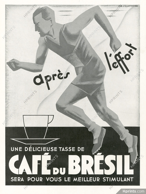 Café Du Brésil 1936 Runner, Sportsman