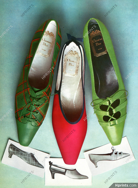 Christian Dior (Shoes) 1964 Chaussure de Sport, Sandale de Cocktail, Photo Guégan