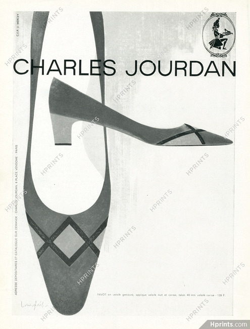 Charles Jourdan 1964 J. Langlais