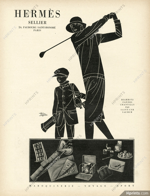 Hermès (Sports Equipment) 1928 Golfer, Hemjic