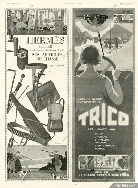 Hermès (Hunting equipment) 1925 Hunting, Horsewoman