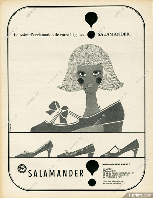 Salamander (Woman Shoes) 1965
