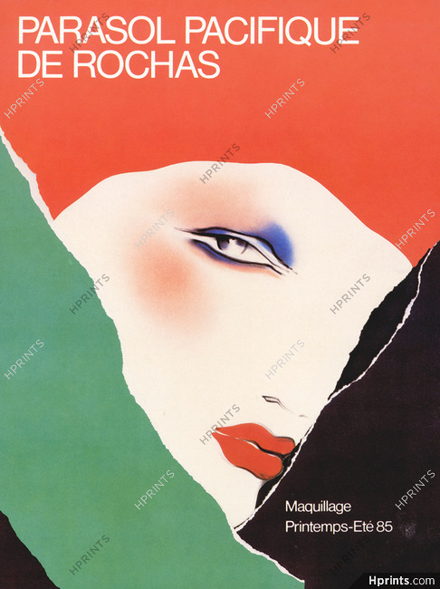Marcel Rochas (Cosmetics) 1984 Parasol Pacifique