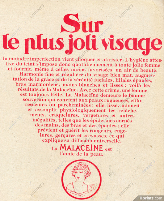 Malaceïne 1925