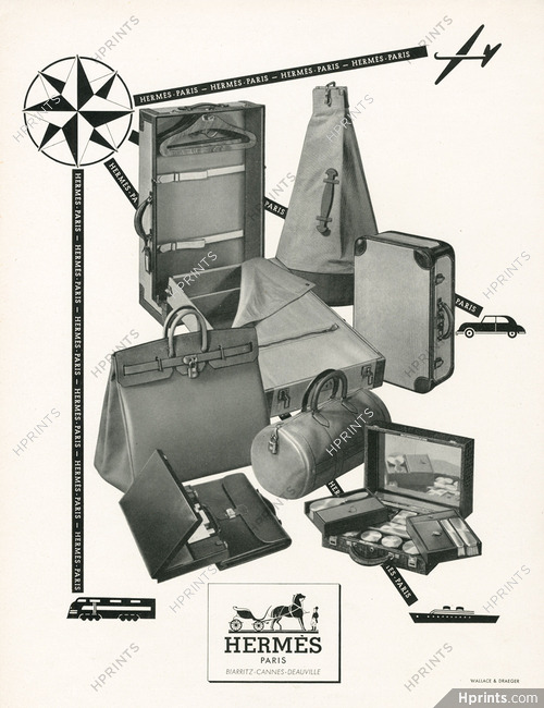 Hermès (Luggage) 1951 Handbag, Toiletries Bag, Suitcase