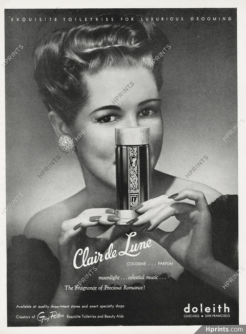 Doleith (Perfumes) 1945 Clair de Lune